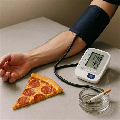 ۱۰ عادتِ بالا برندهٔ فشار خون و راه‌های سادهٔ کنترل